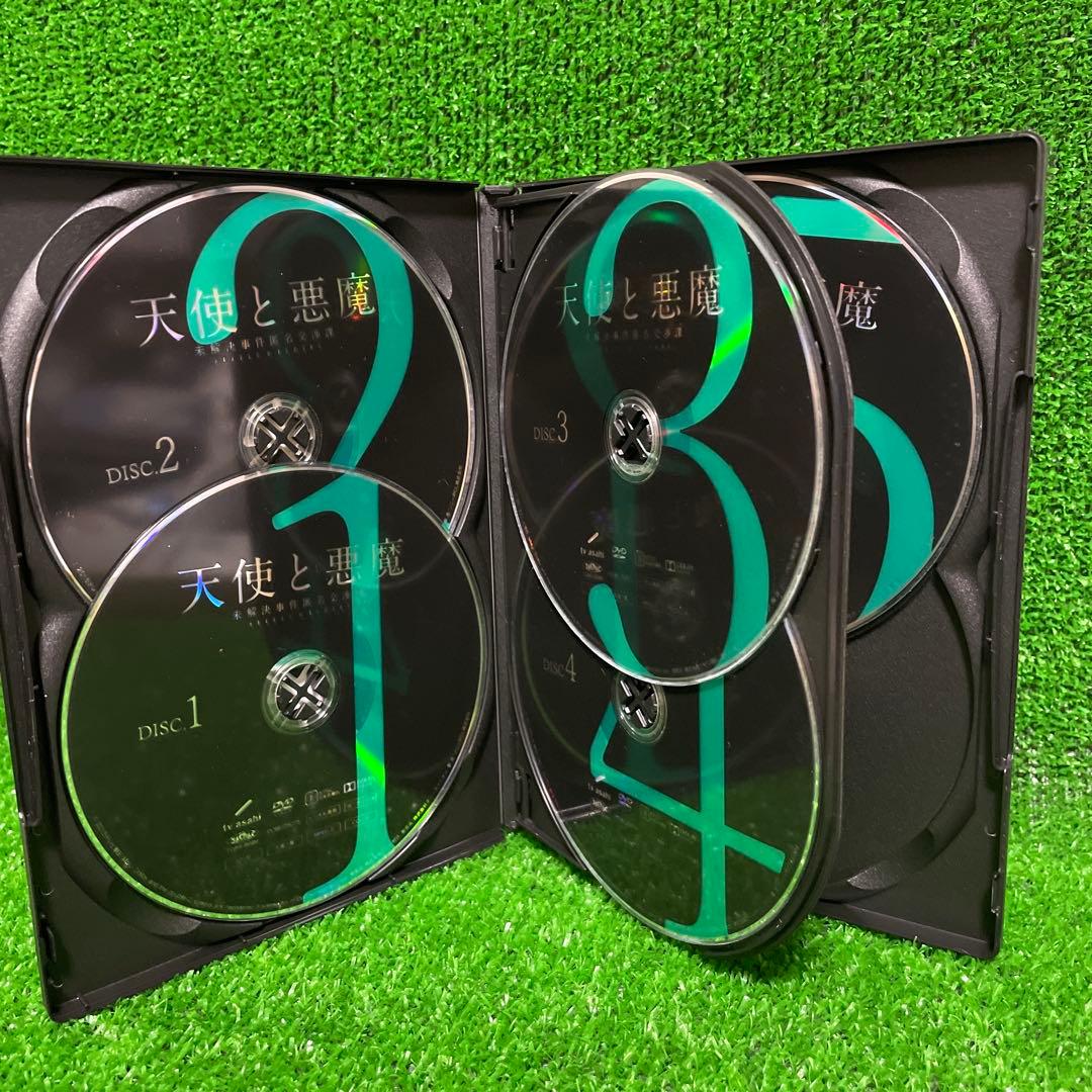 新品ケース交換済み 天使と悪魔 未解決事件匿名交渉課 全5巻 DVD