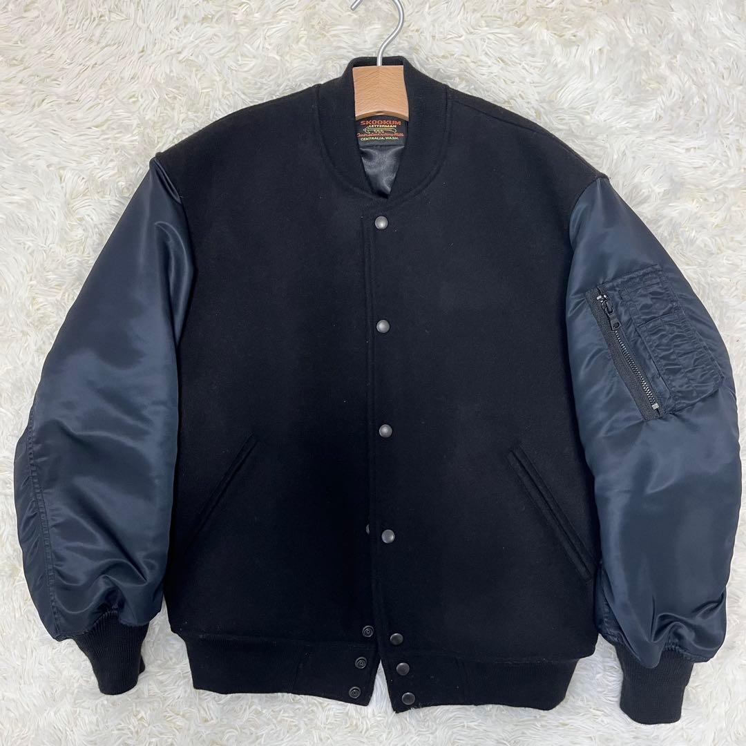 SKOOKUM × monkey time MA1スリーブ バーシティジャケット - メルカリ