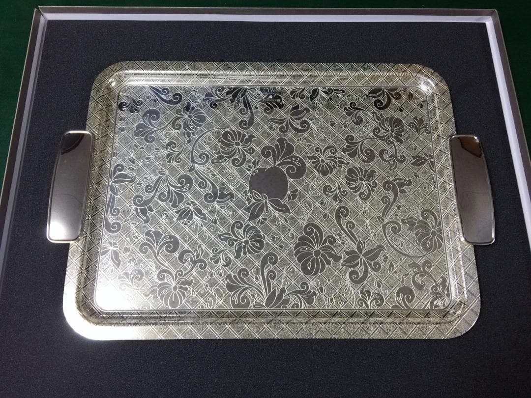 Christofle クリストフル ジャルダン・エデン トレー お盆 クリストフル「ジャルダン・エデン」10周年のスタイリング