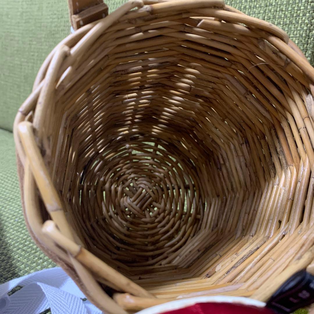 ラドロー LUDLOW カゴバッグ りんご - メルカリ