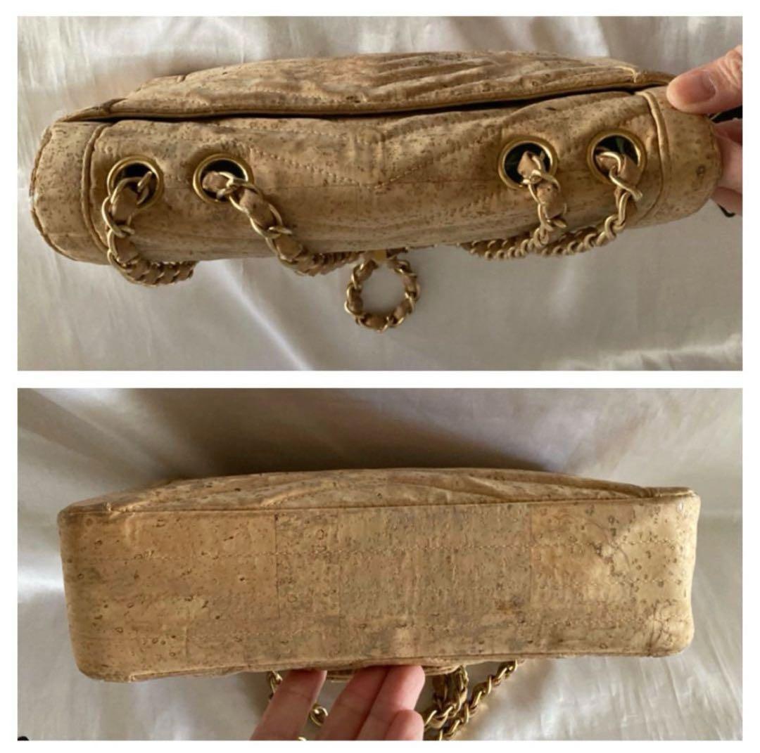 ゆりか様♡CHANEL 2.55 コルクレザー Vステッチ チェーンバッグ - メルカリ