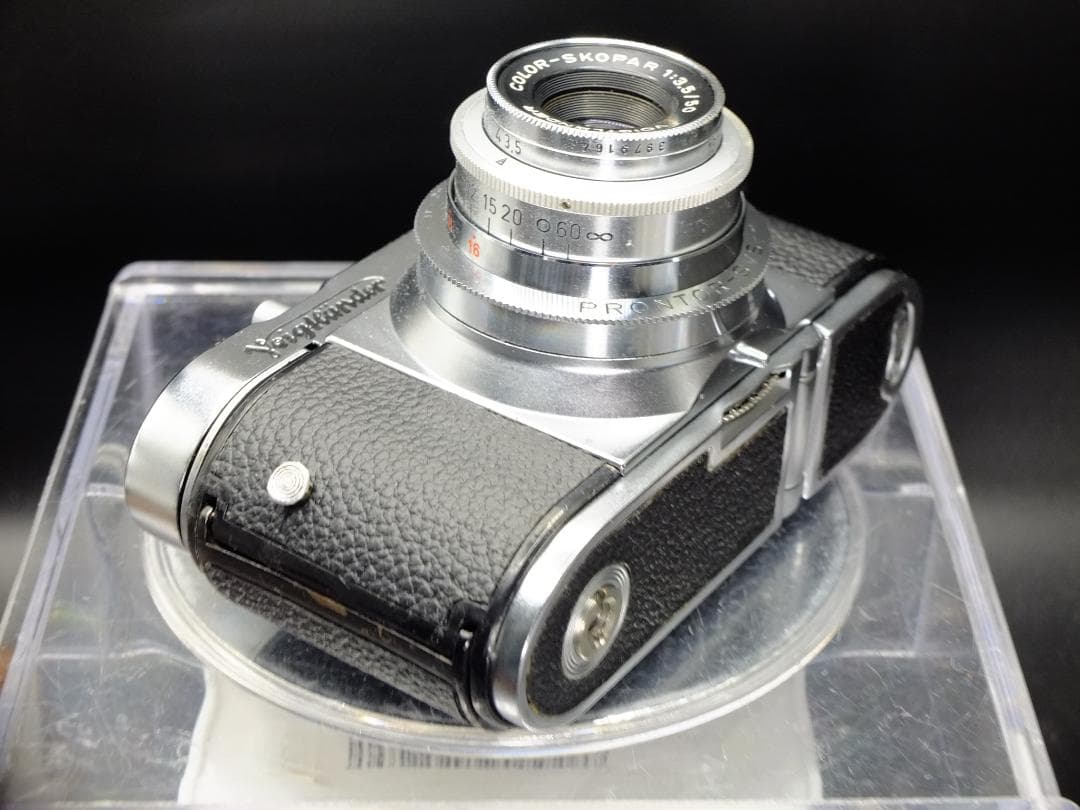 フォクトレンダーVITO B前期型／50mmF3.5フード付【実写確認済整備品