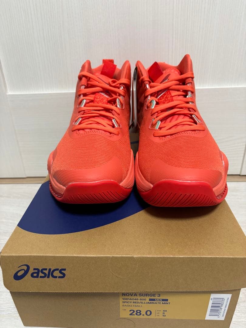 ASICS NOVA SURGE 3 オレンジ 28.0cm