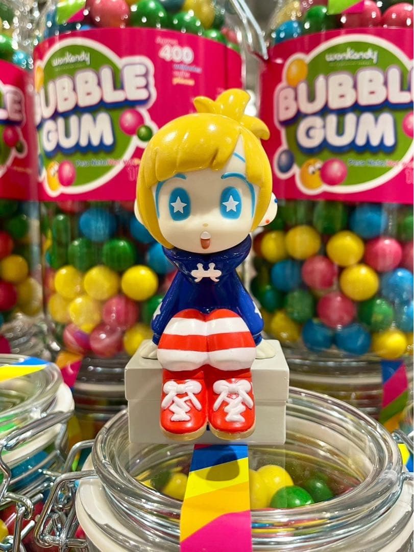 Sit Gal KICKちゃん アメリカエイティエイトカラー ソフビ/ぬいぐるみ - BOOTH