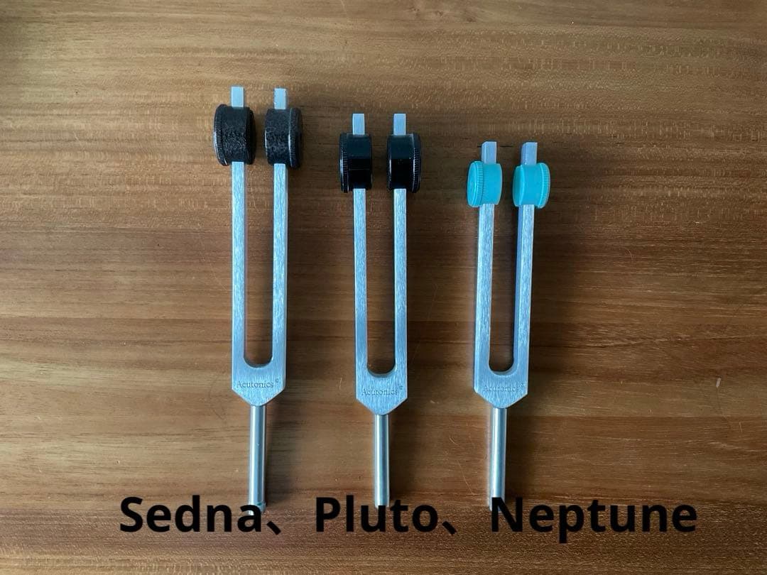 Acutonicsの惑星音叉（セドナ、冥王星、海王星） - メルカリ