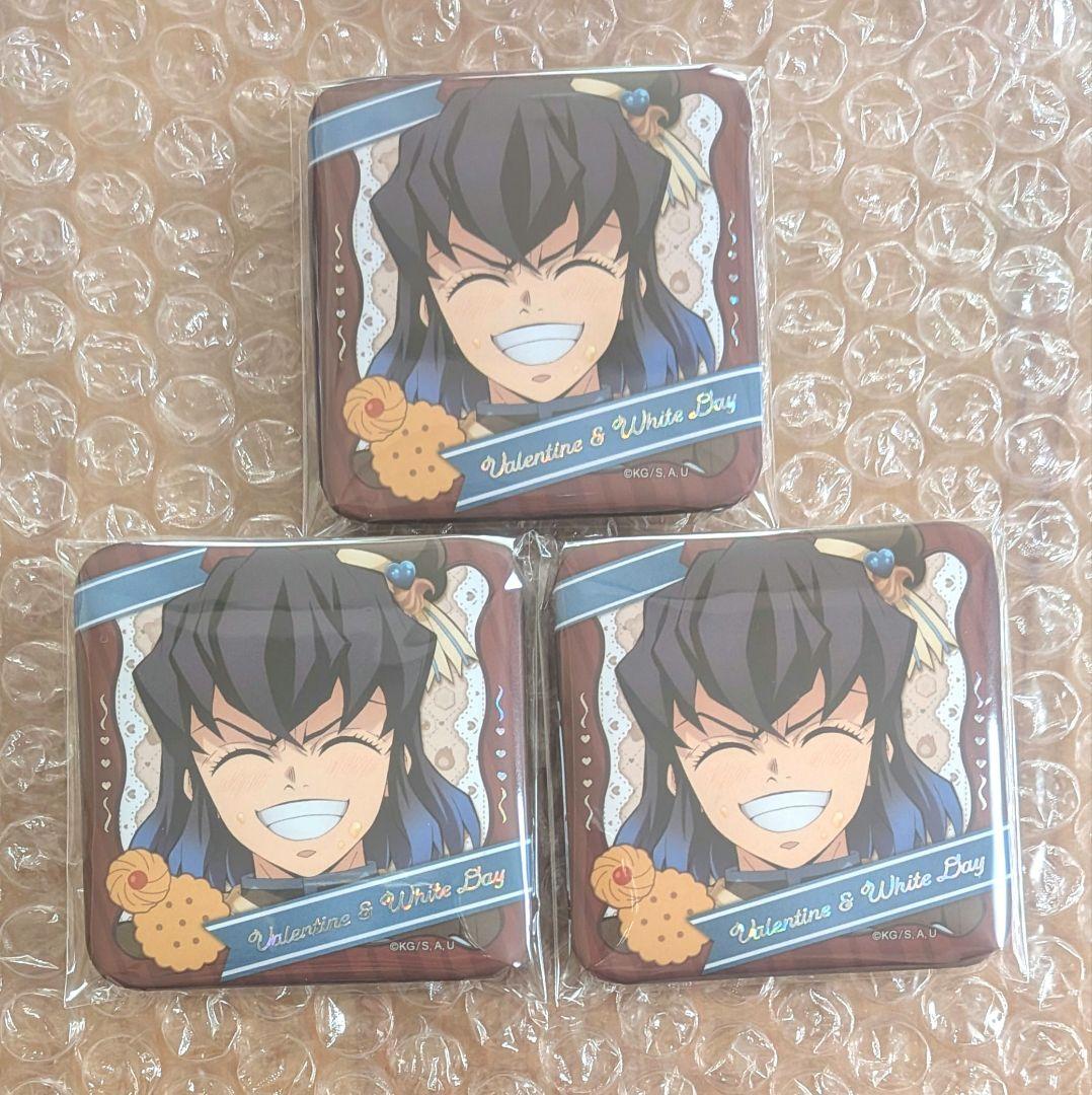 鬼滅の刃 バレンタイン＆ホワイトデー 2026 缶バッジ 嘴平伊之助