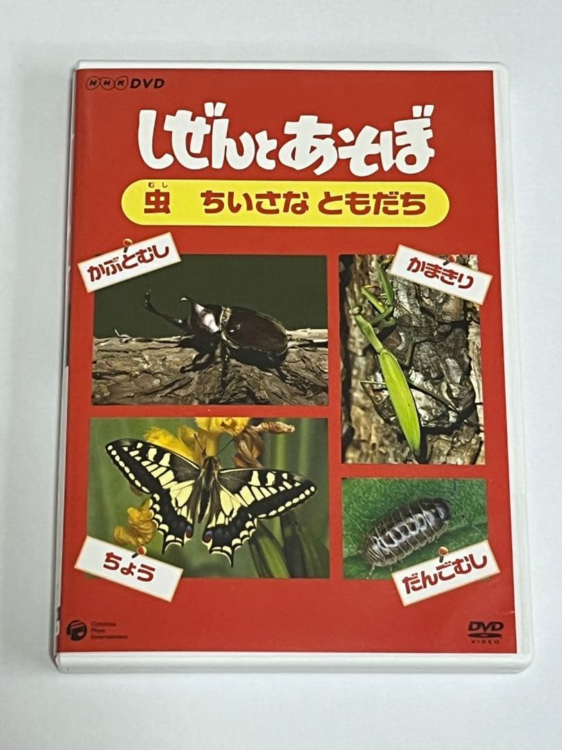 しぜんとあそぼ 虫 ちいさなともだち DVD - メルカリ