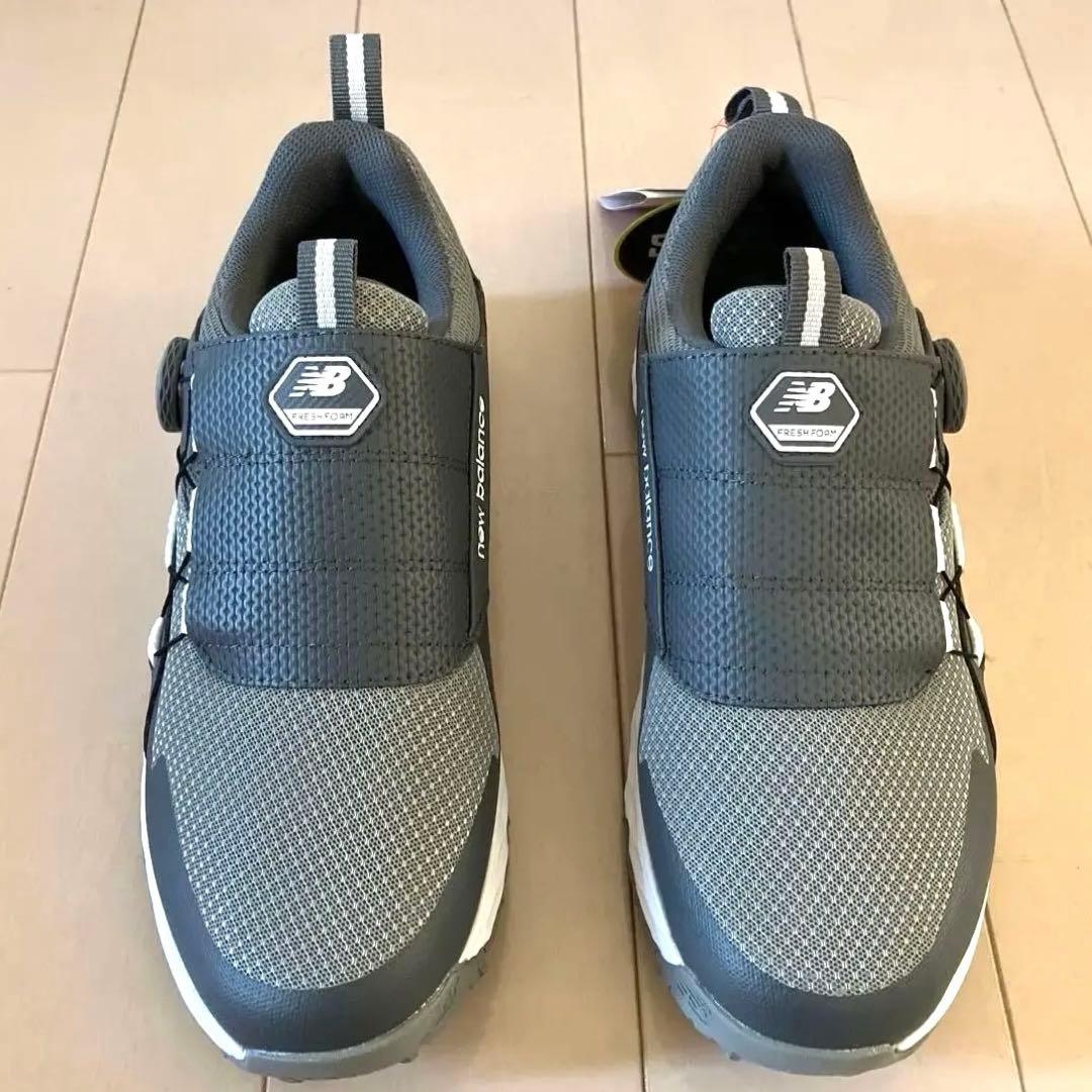 【新品】ニューバランス／ゴルフシューズ／スパイクレス／25.5cm／限定カラー