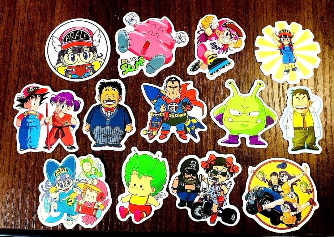 新品未使用】 Dr.スランプアラレちゃん キャラクター ステッカー 34枚