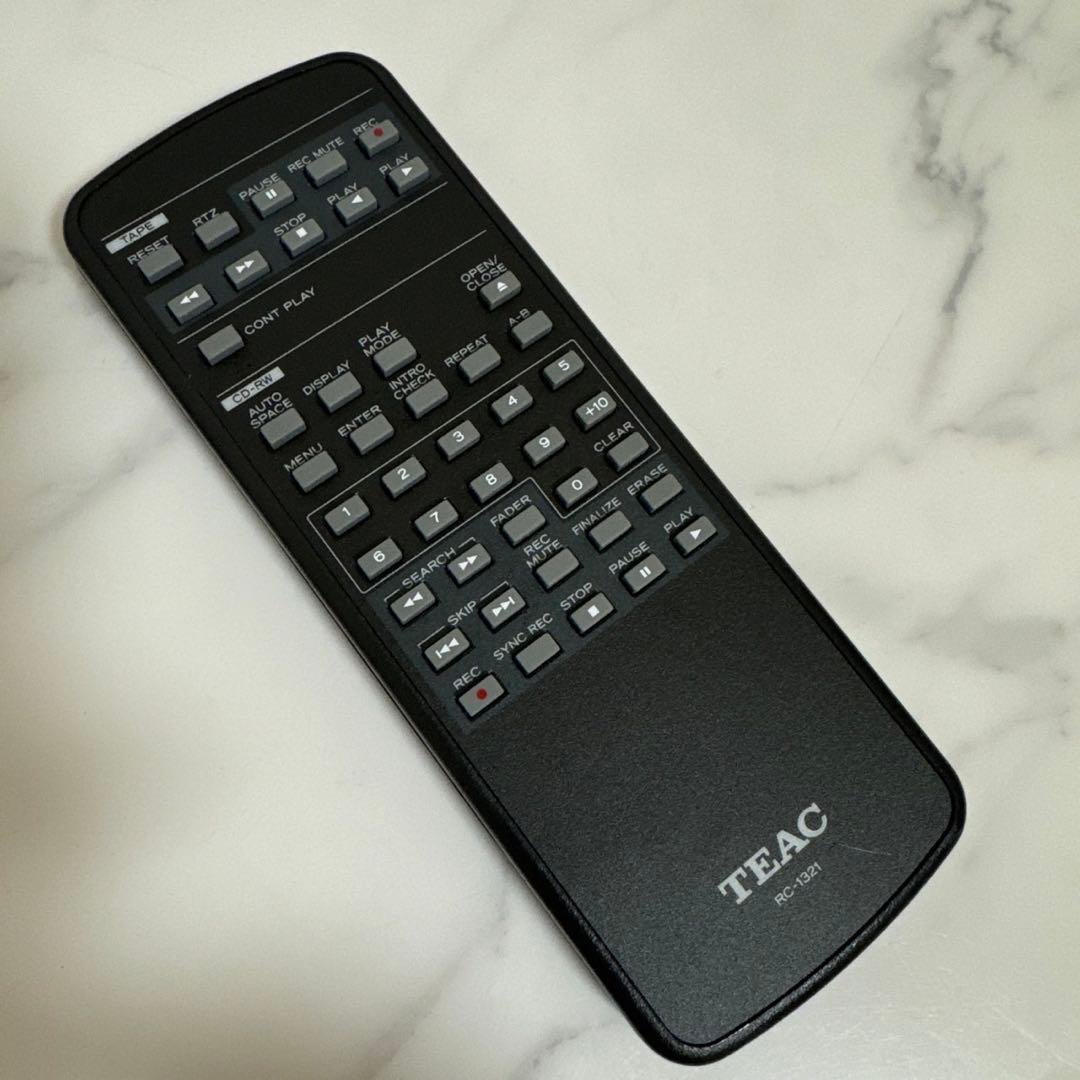 ティアック リモコン RC-1321 TEAC - メルカリ