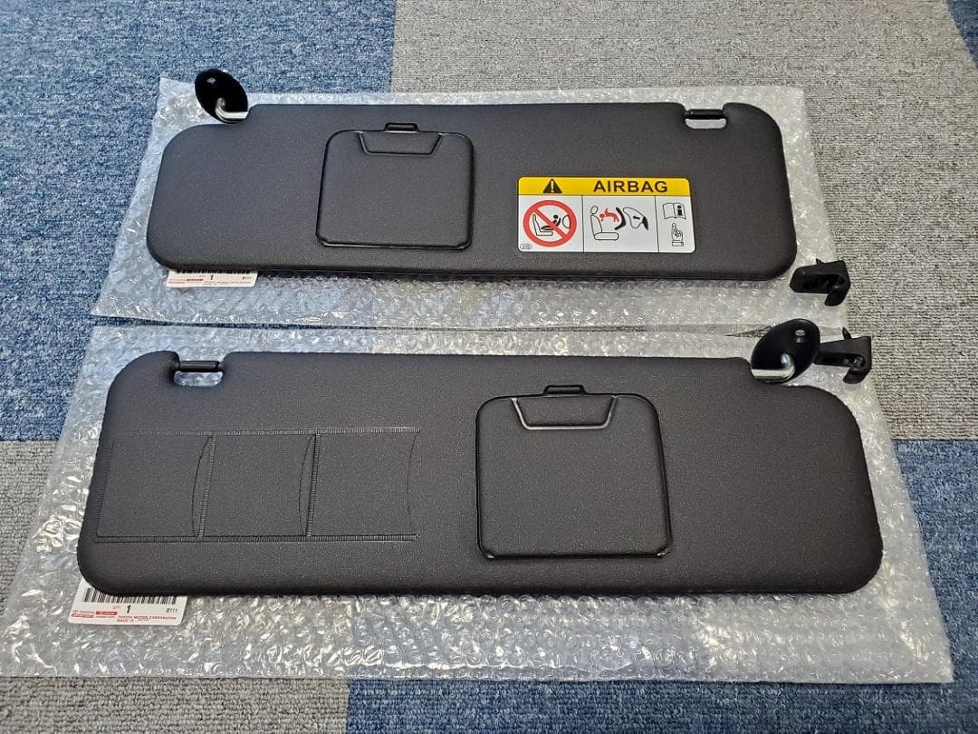 新品 200系ハイエース ダークプライム2 純正サンバイザー 標準/ナロー