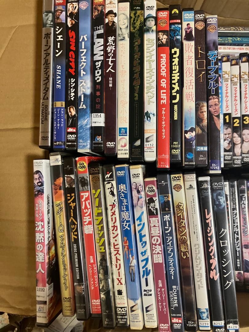 DVDまとめ売り　219本