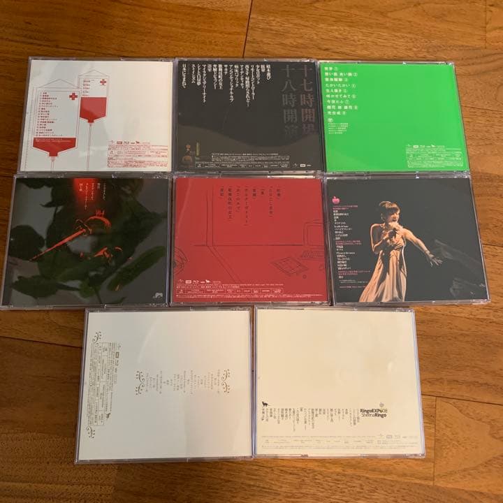 中古Blu-ray8枚組□椎名林檎LiVE BOX 限定生産