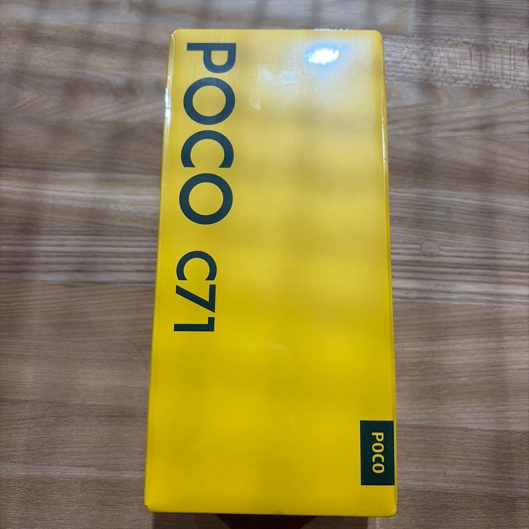 POCO C71 ブラック 3GB/64GB - メルカリ
