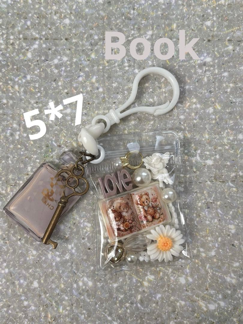 ガチャ詰めポーチ風ღキャンディバックキーホルダーღパーツまとめ売り