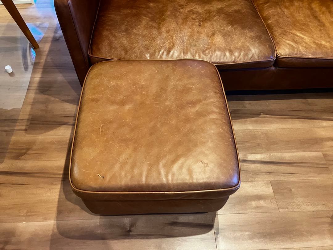 five by five ACTUS オットマン レザー ブラウン five by five | FLAD オットマン｜【公式】ACTUS online｜家具