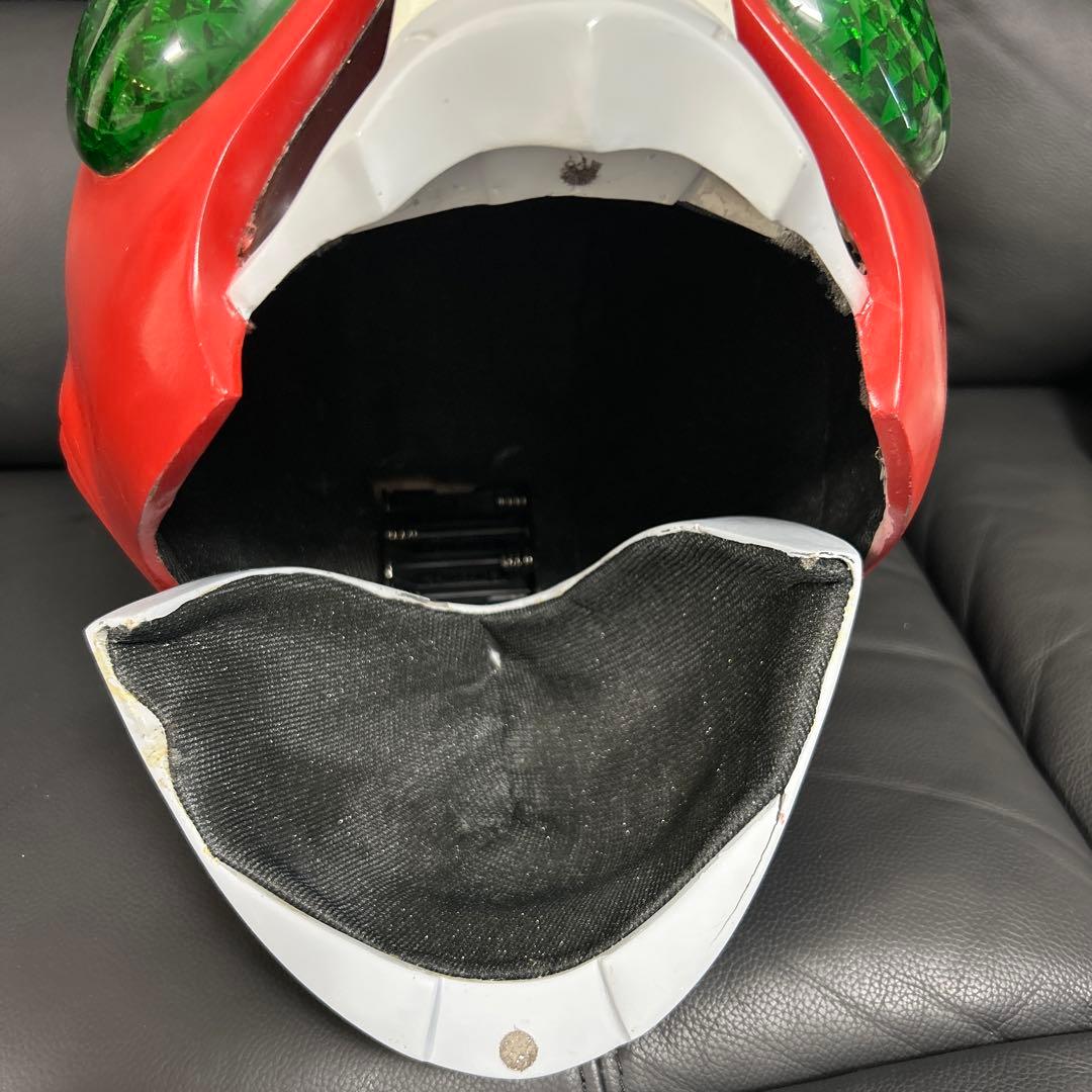 仮面ライダーV3 1/1スケール マスク 発光あり レトロ - メルカリ
