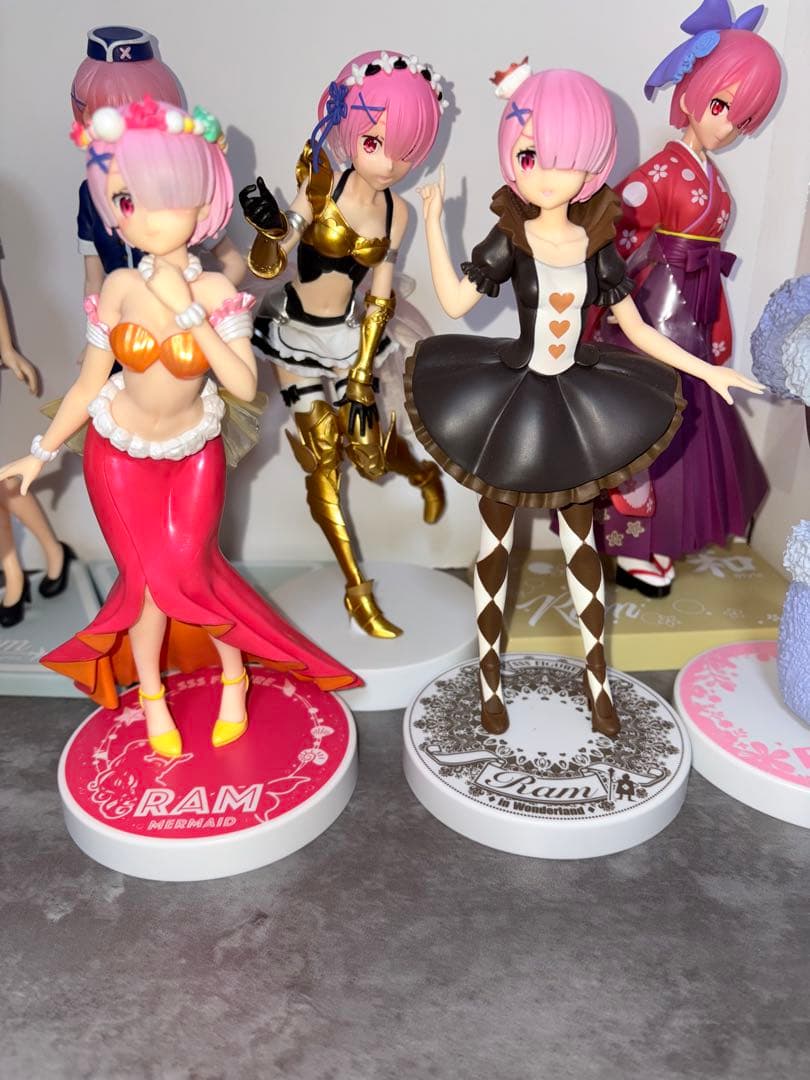 美少女 フィギュア まとめ売り Re:ゼロから始める異世界生活 レム ラム