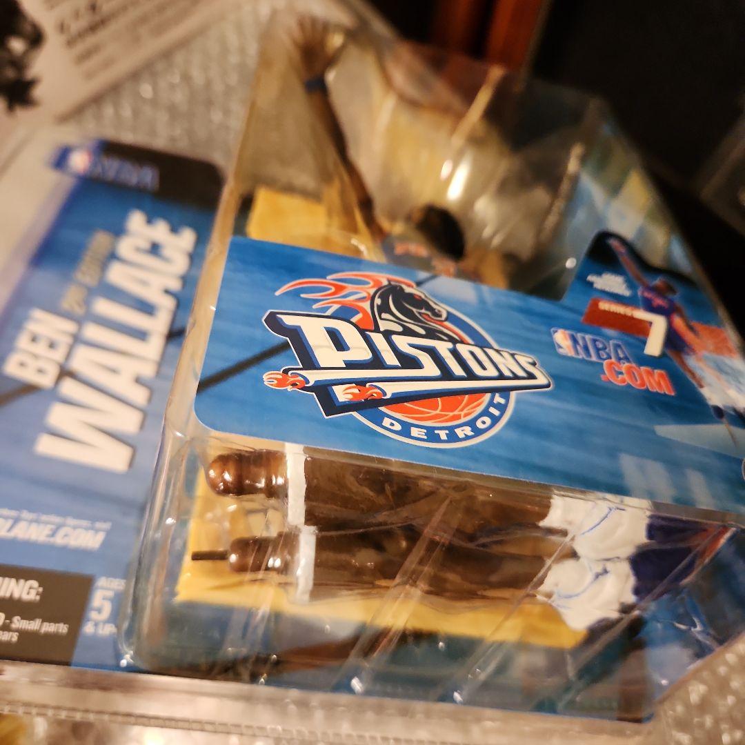 希少 アフロver.】マクファーレン NBA ベン ウォーレス フィギュア