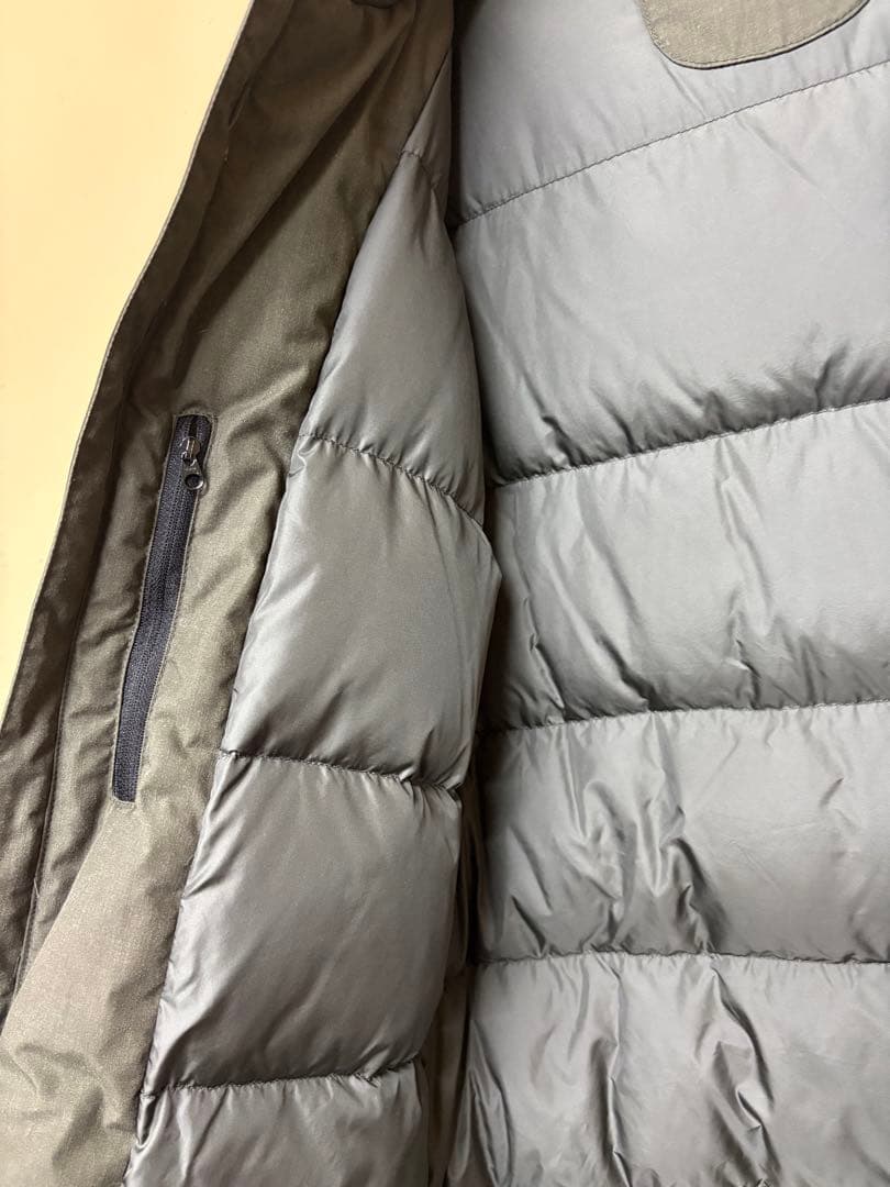 NANGA別注 HINOCリムフード タキビダウン カーキ色 XL 美品 - メルカリ