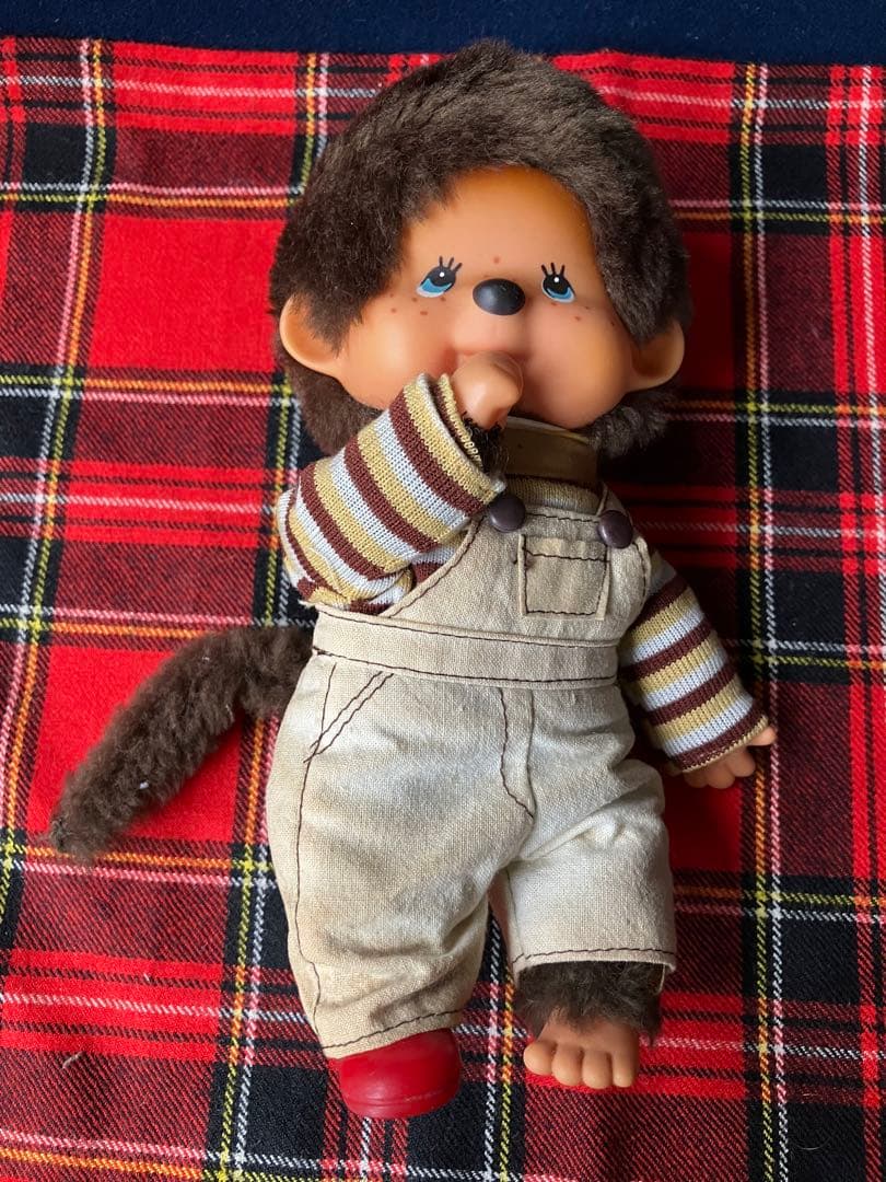 昭和レトロ 当時物 1974 セキグチ 初代 モンチッチ ぬいぐるみ - メルカリ