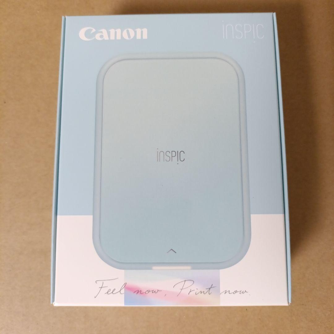 Canon iNSPiC ブルー PV-223-BL　ミニフォトプリンター キヤノン（Canon） スマートフォン専用 ミニフォトプリンター(ブルー