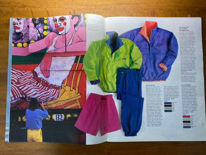 patagonia パタゴニア カタログ【SPRING 1989】