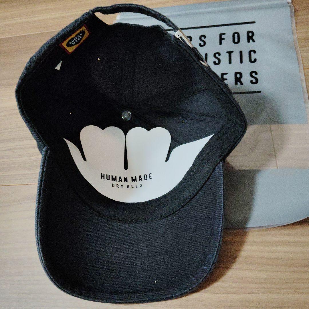 Human Made ブラック ベースボールキャップ - メルカリ