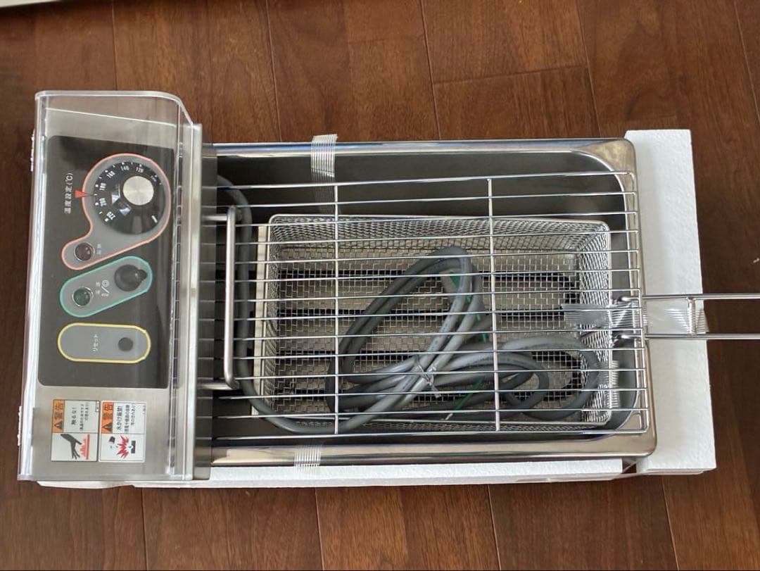 Maruzen 揚げ物鍋　卓上電気フライヤー　MEF –M8FT MEF-M8T マルゼン 電気フライヤー｜業務用厨房機器通販の厨房センター