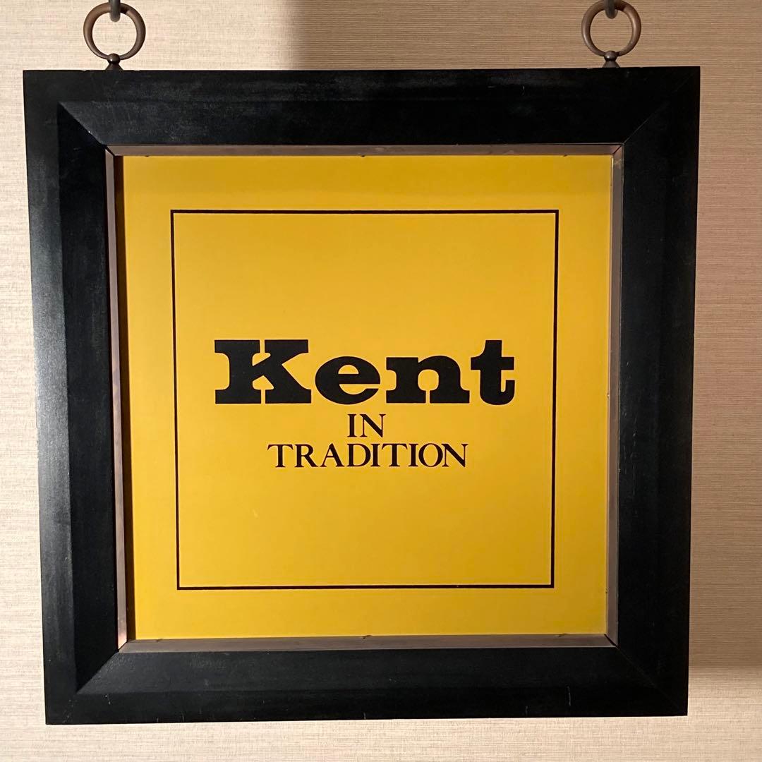 希少旧VAN JACKET昭和1970年代 初期Kent店内看板、木製看板