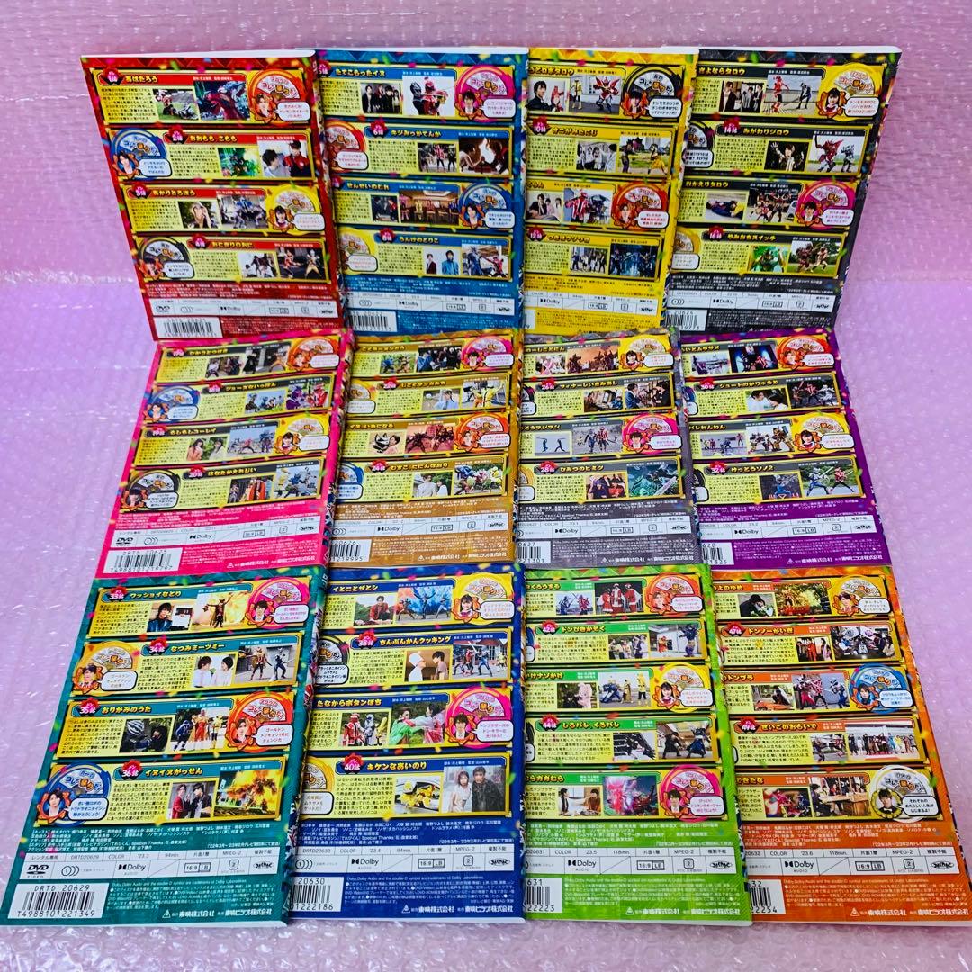 暴太郎戦隊ドンブラザーズ DVD全巻セット 全12巻 スーパー戦隊シリーズ