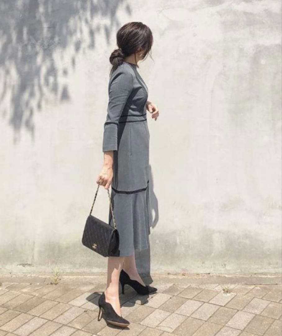 セルフォードcelfordレース切り替えワンピース石原さとみフォーマル式