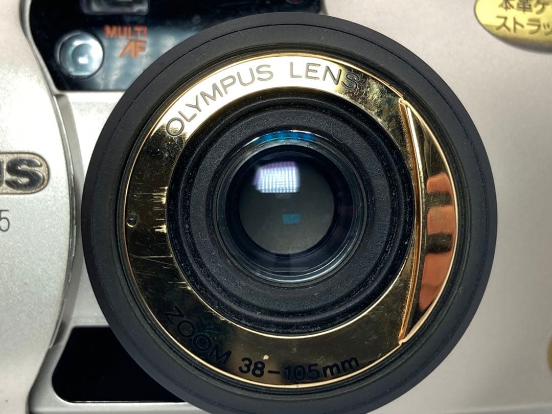 完動品】μ- 105 deluxe コンパクトカメラ 動作確認済み C17