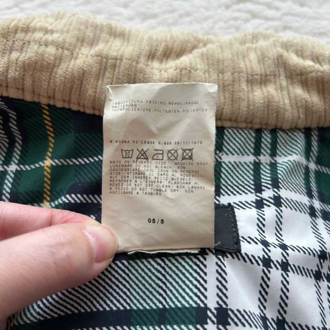 美品】DOLCE & GABBANA デニム コーデュロイ切替ベスト YK2