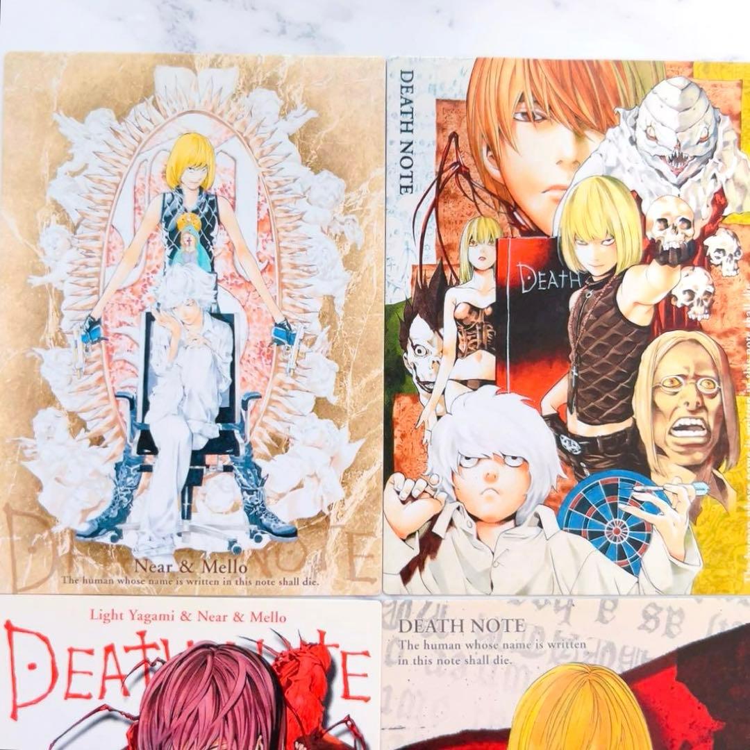 DEATH NOTE トレーディングカード 夜神月 ニア メロ デスノート - メルカリ