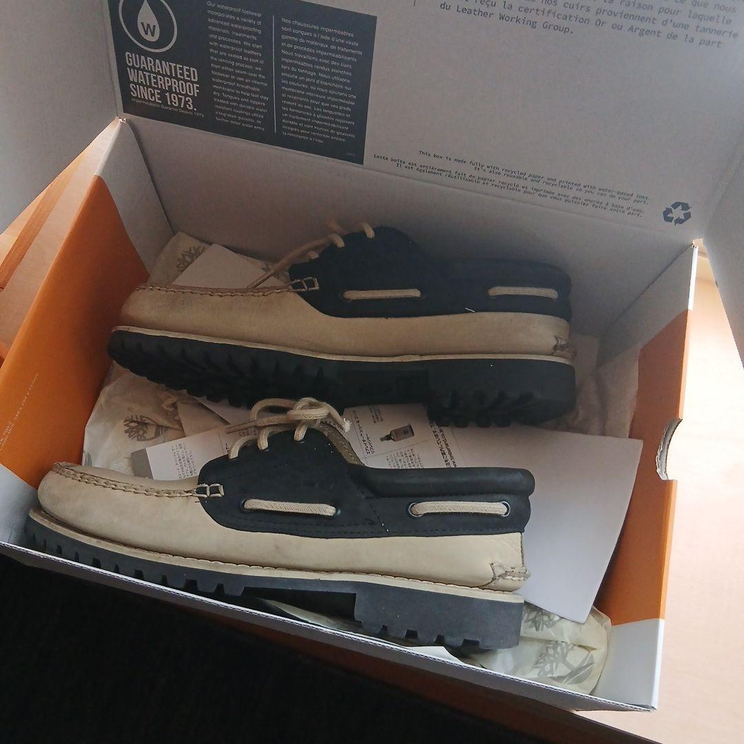 Timberland 防水デッキシューズ 9W Timberland（ティンバーランド） デッキシューズ 耐水性 メンズ