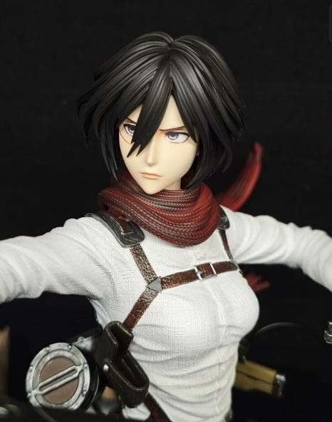 進撃の巨人 ミカサ 立体機動装置 ガレージキット フィギュア - メルカリ