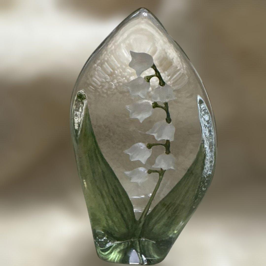 和光WAKO すずらん　ガラス Venetian Glass Collection in WAKO 2023 <銀座・和光「ベネチア