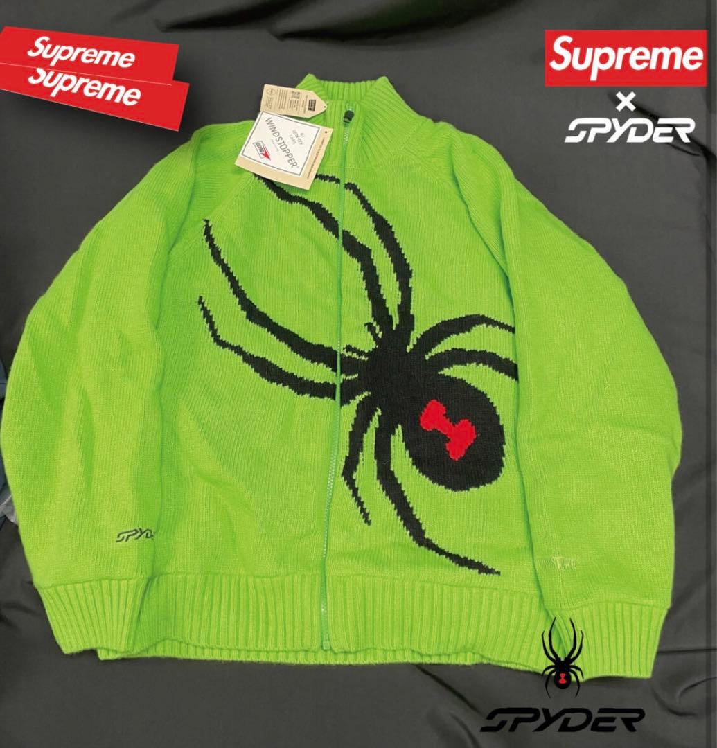 トップス SUPREME SPYDER GORE WINDSTOPPER m Supreme®/Spyder® WINDSTOPPER® Zip Up Sweater | Supreme 24fw