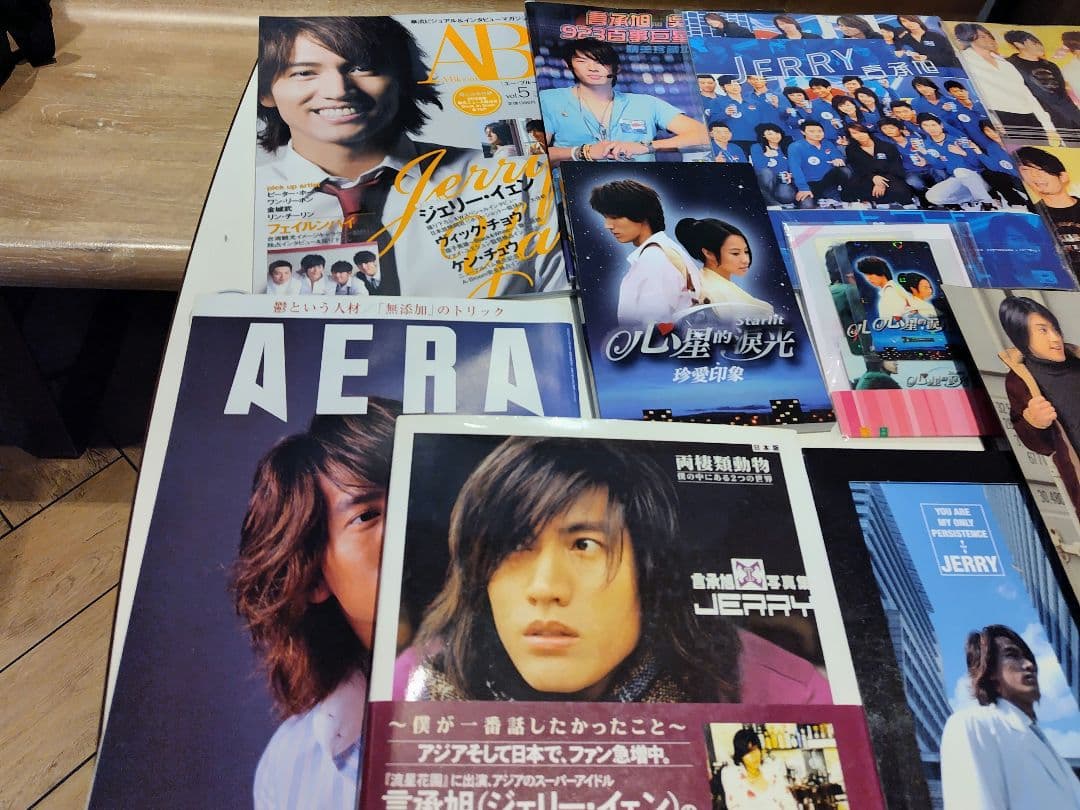 華流 台湾 F4 ジェリーイェン 言承旭 グッズ 写真集 雑誌 全13品 希少