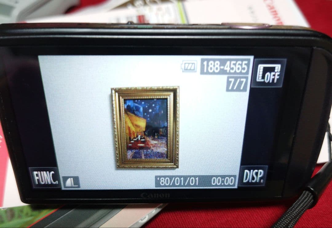 CANON IXY 10S ピンク 取説・メモリーカード付き