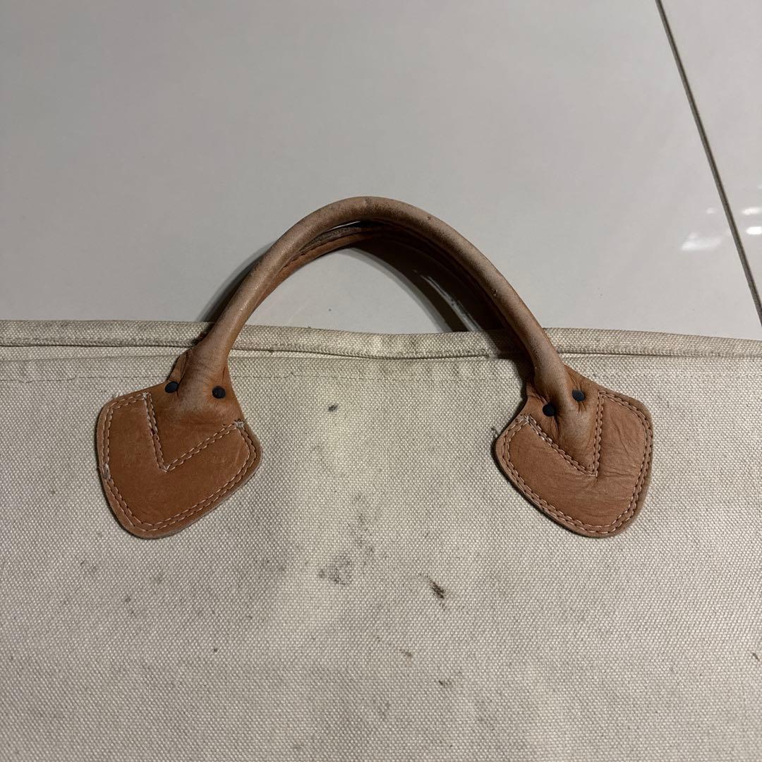 60's L.L.Bean ログキャリー 薪用 筆記体タグ Vintage