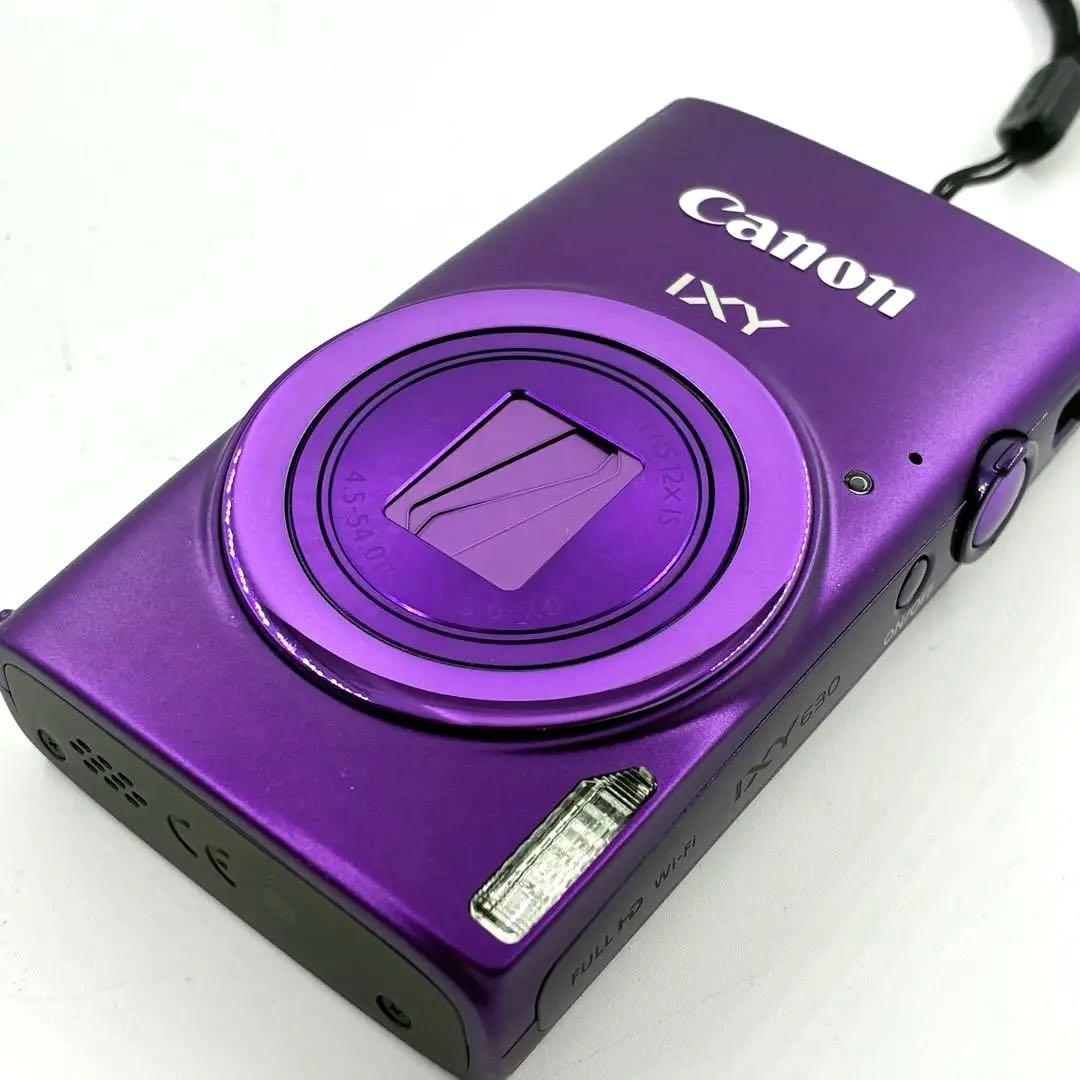 Canon IXY630 パープル 動作品 - メルカリ