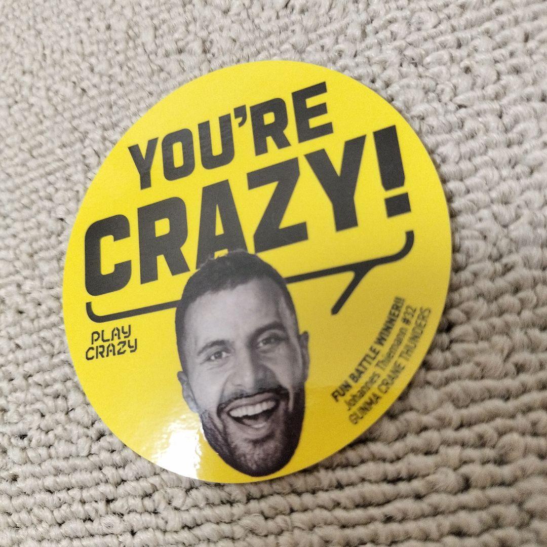 群馬クレインサンダーズ ヨハネスティーマン ステッカー - メルカリ