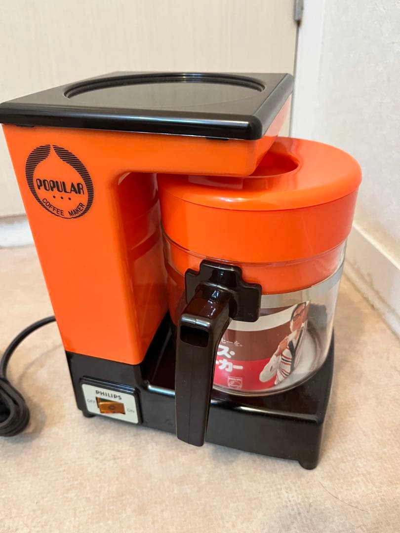 未使用)PHILIPS コーヒーメーカー 昭和レトロ HD 5115 - メルカリ