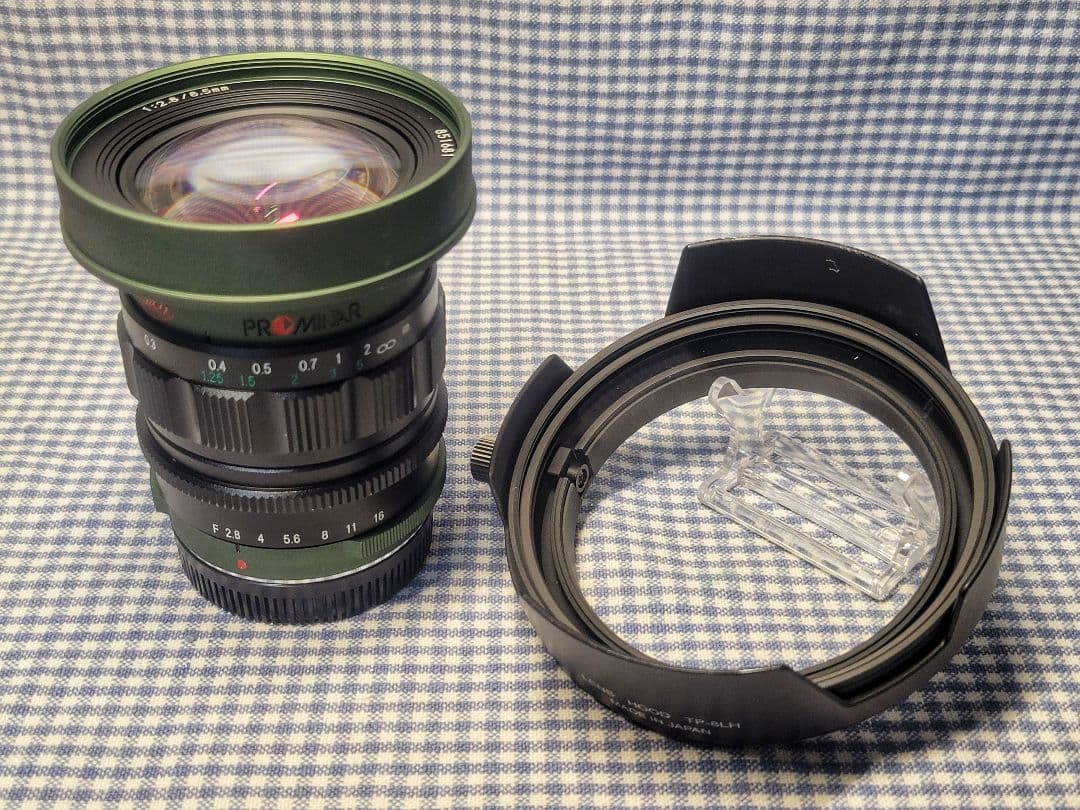 【美品】 Kowa Prominar 8.5mm f2.8 (フィルター付属)