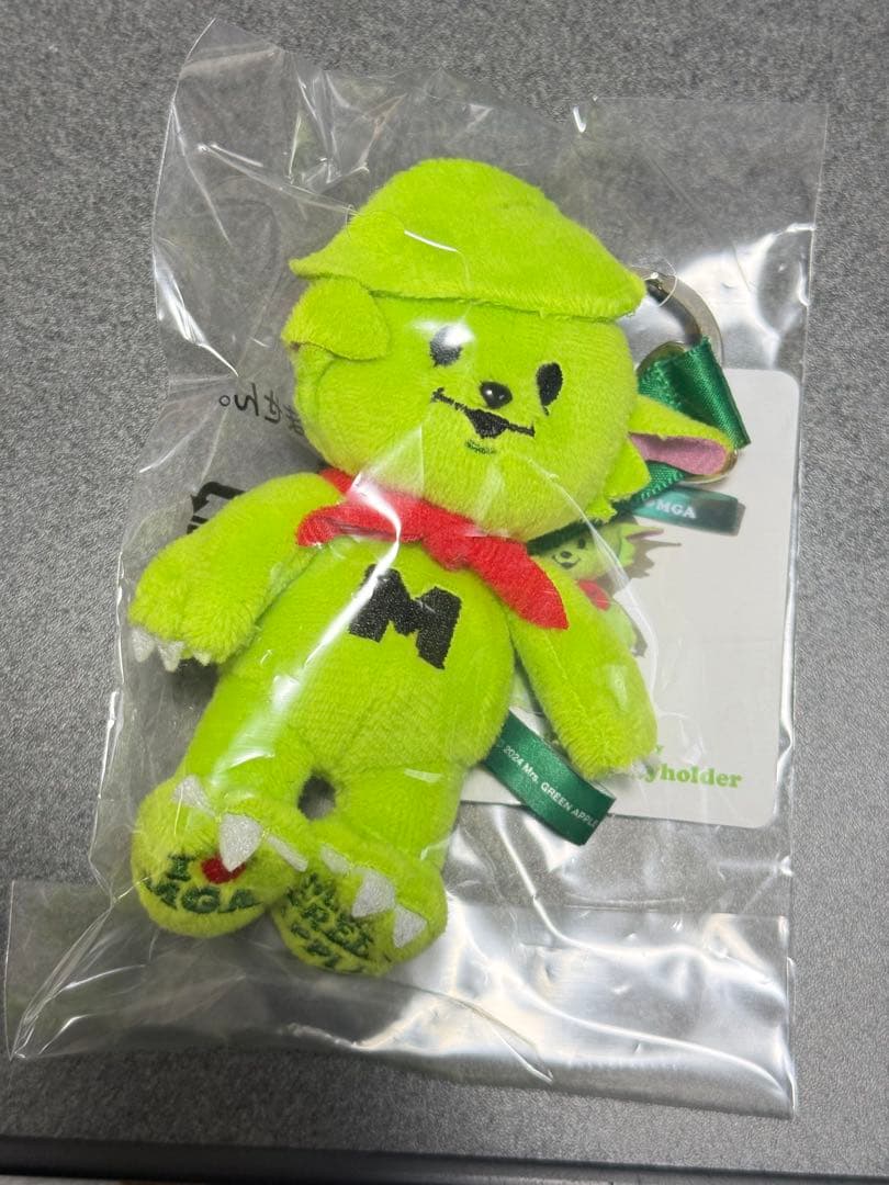 新品未開封】FC限定！メメルぬいぐるみキーホルダー ミセスグリーン