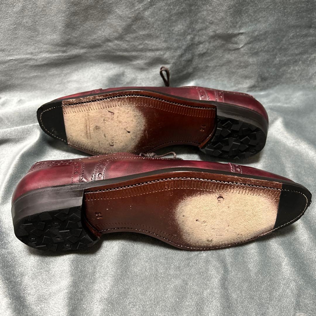 モデナ）スコッチグレイン セミブローグ 970 24.0㎝/E ボルドー - メルカリ