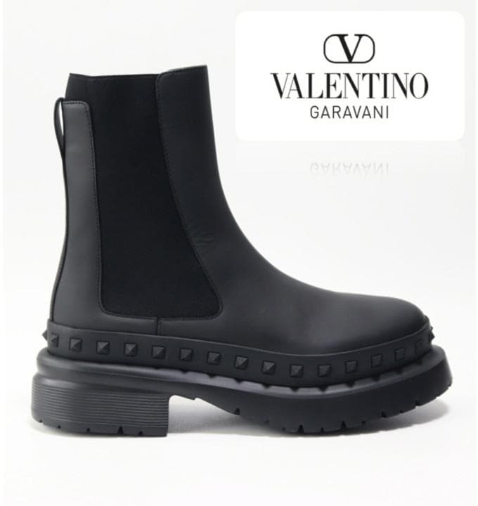 172700円新品【ヴァレンティノガラヴァーニ】スタッズ サイドゴア