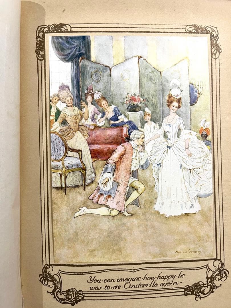 NO210 レア 超希少 アンティーク 古書 洋書 絵本 グリム童話